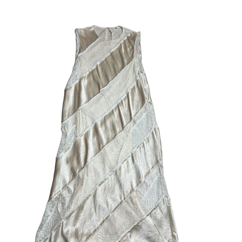 Zara Limited Edition Contrasting Diagonal Dress - Picture 8 of 14